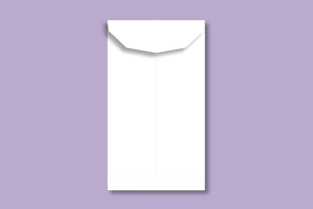 White 75 GSM Plain Envelope Size : 177 x 101 mm (7 x 4 Inches) Pack of 100 ME-431
