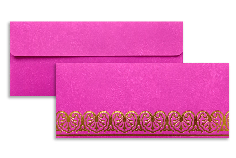 Metallic Gift Envelope Size : 6.25 x 2.75 Inches Pack of 10 Envelope ME-00650