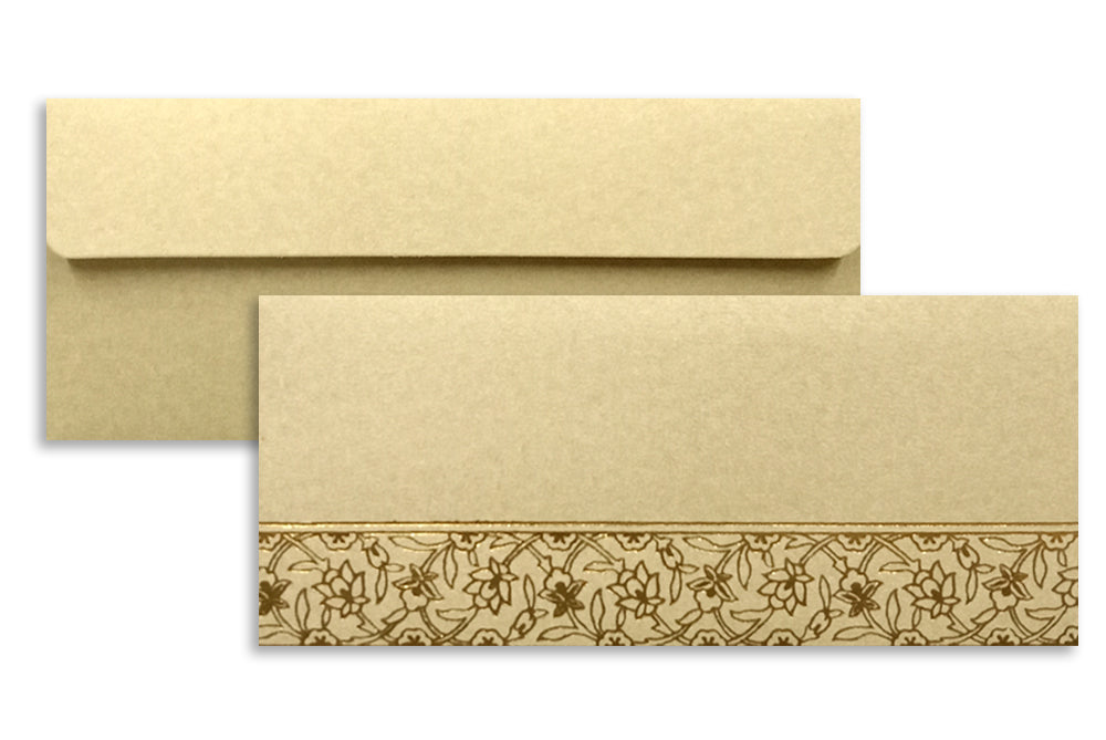 Metallic Gift Envelope Size : 6.25 x 2.75 Inches Pack of 10 Envelope ME-00651