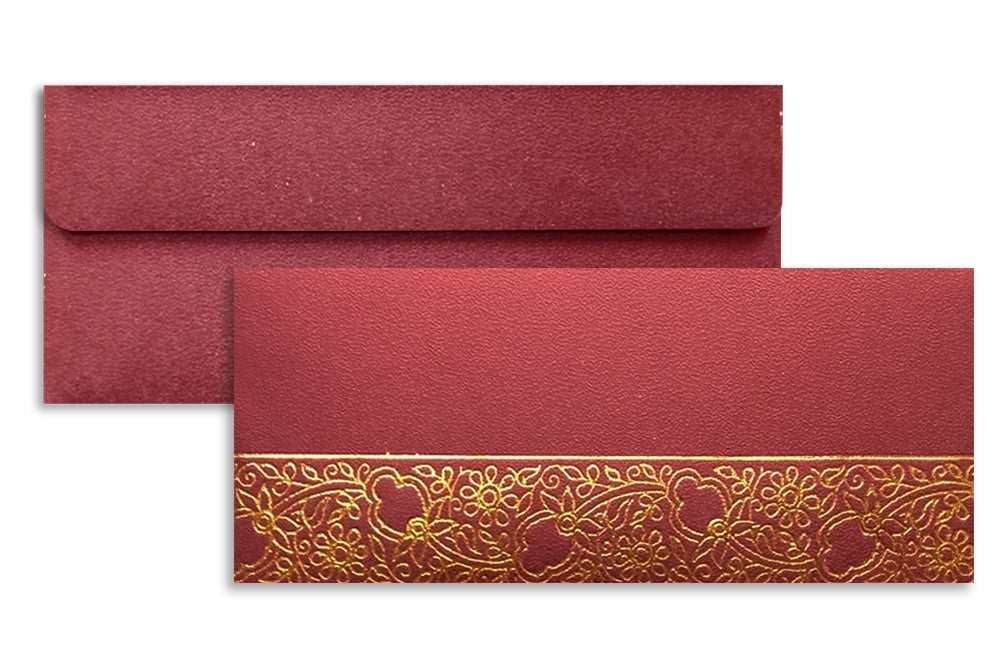 Metallic Gift Envelope Size : 6.25 x 2.75 Inches Pack of 10 Envelope ME-00652