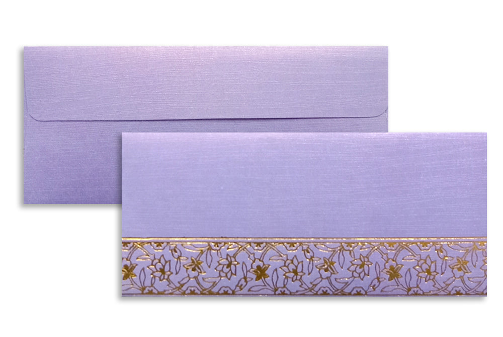 Metallic Gift Envelope Size : 6.25 x 2.75 Inches Pack of 10 Envelope ME-00656
