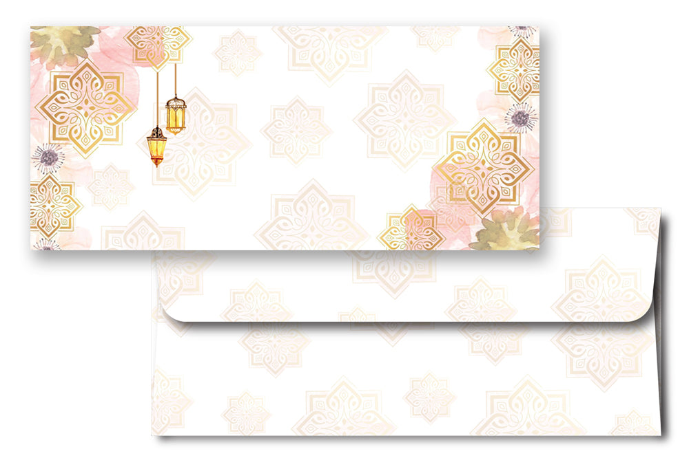 Digital Prints Gift Envelope Size : 7.25 x 3.25 Inch Pack of 10 Envelope ME-01035
