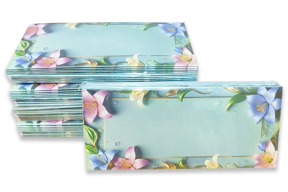 Digital Prints Gift Envelope Size : 7.25 x 3.25 Inch Pack of 10 Envelope ME-01051
