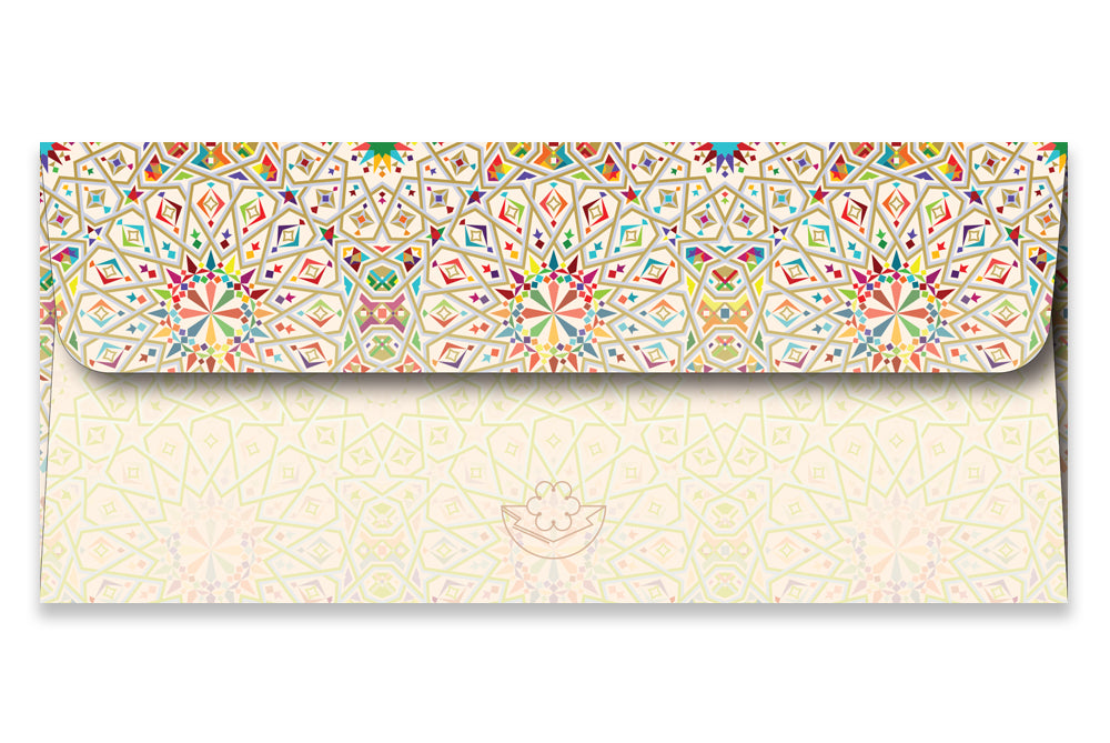 Digital Prints Gift Envelope Size : 7.25 x 3.25 Inch Pack of 10 Envelope ME-01053