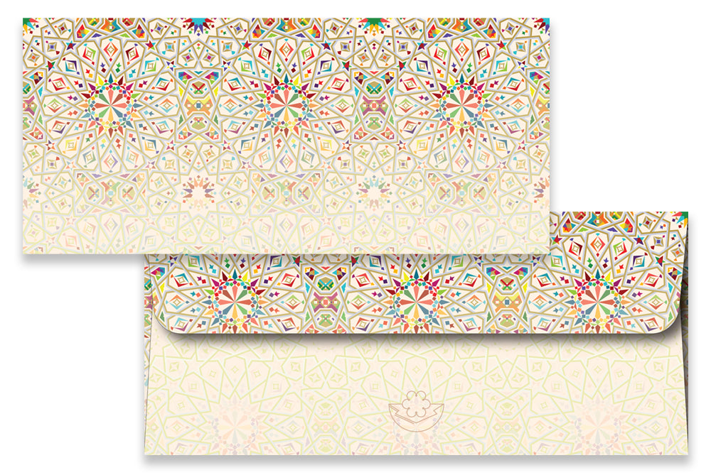 Digital Prints Gift Envelope Size : 7.25 x 3.25 Inch Pack of 10 Envelope ME-01053