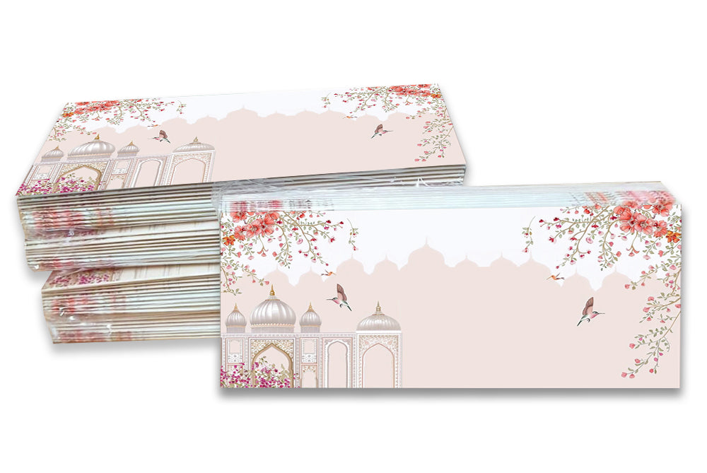 Digital Prints Gift Envelope Size : 7.25 x 3.25 Inch Pack of 10 Envelope ME-01054