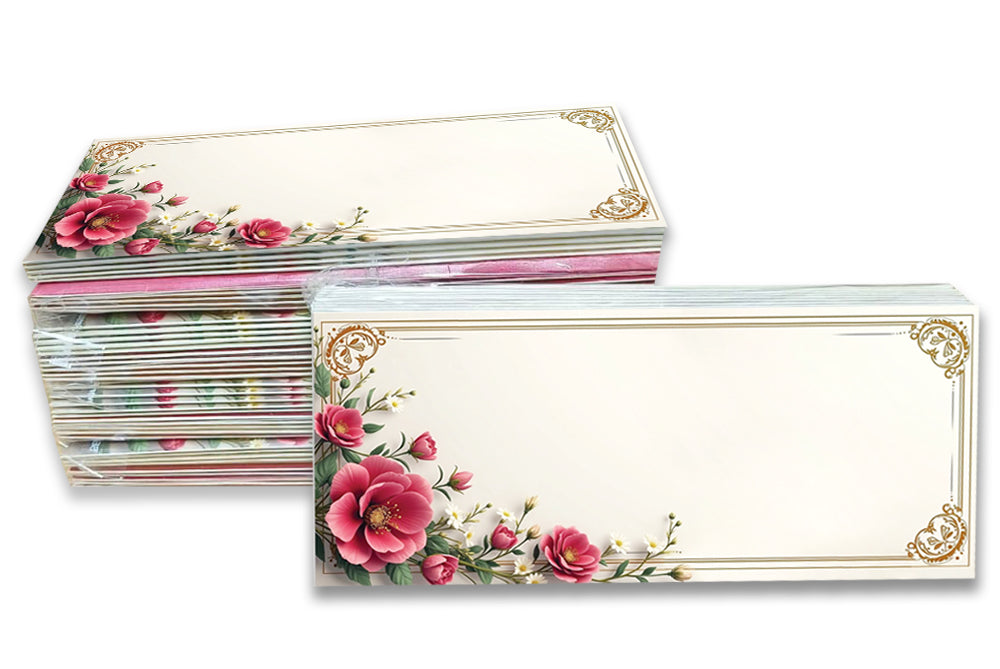 Digital Prints Gift Envelope Size : 7.25 x 3.25 Inch Pack of 10 Envelope ME-01056