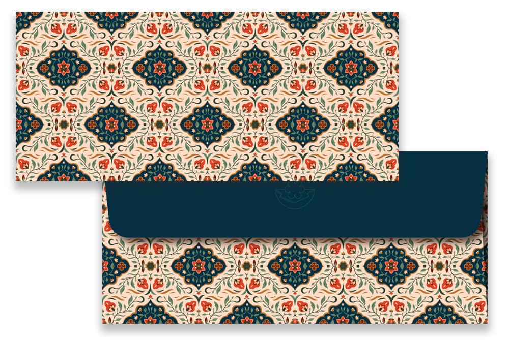 Digital Prints Gift Envelope Size : 7.25 x 3.25 Inch Pack of 10 Envelope ME-01058