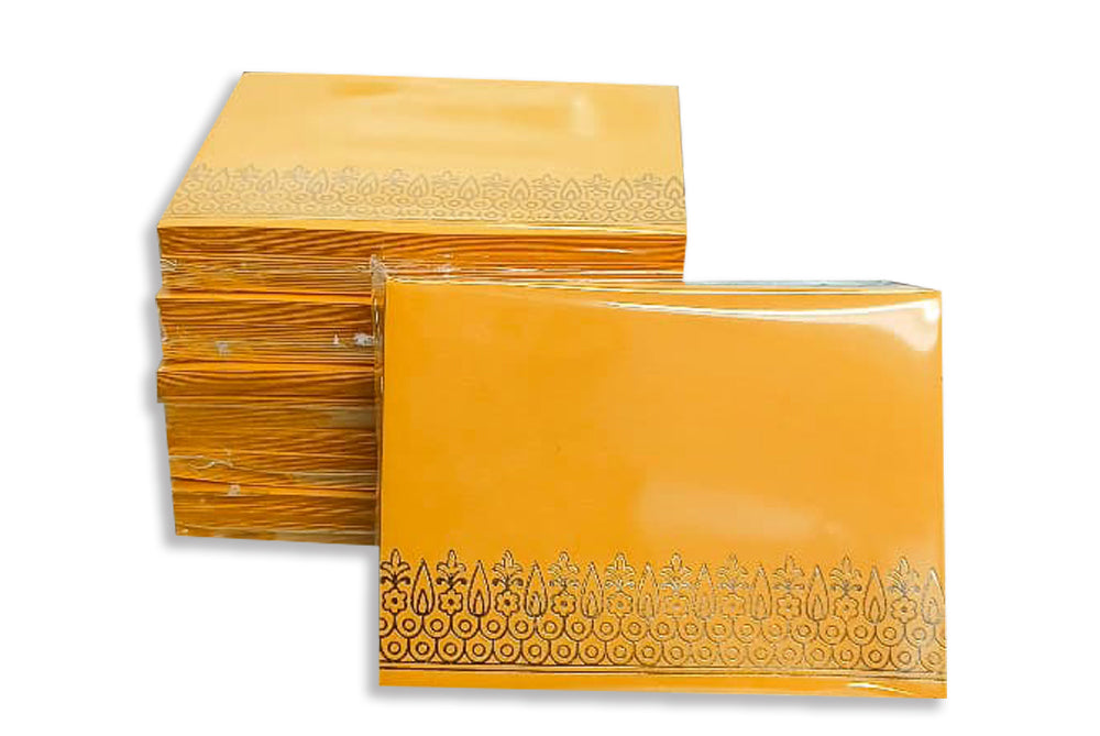 Yellow Gold Gift Envelope Size : 4.5 x 3.25 Inches Pack of 25 Envelope ME-01065