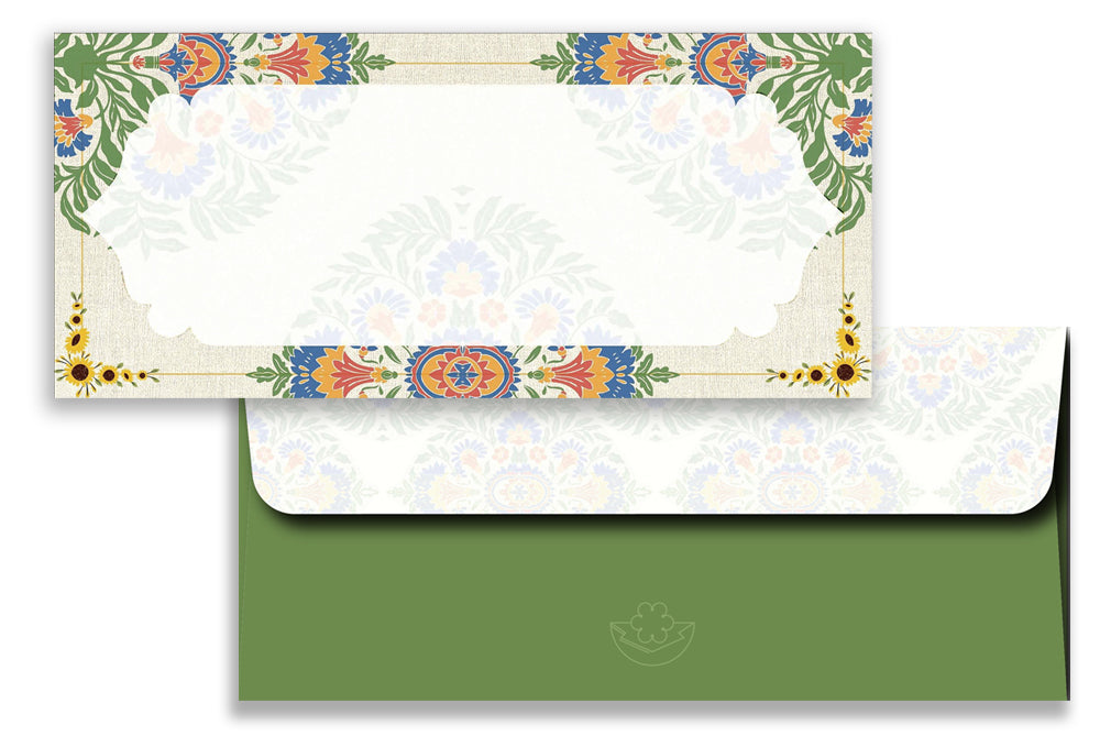 Digital Prints Gift Envelope Size : 7.25 x 3.25 Inch Pack of 10 Envelope ME-01072