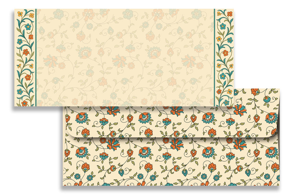 Digital Prints Gift Envelope Size : 7.25 x 3.25 Inch Pack of 10 Envelope ME-01078