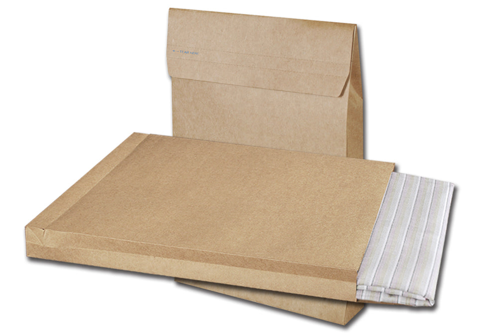 Sustainable E-commerce Envelope (Box) 120 GSM Size : 16 x 12 x 2  Pack of 10 Envelope ME-372