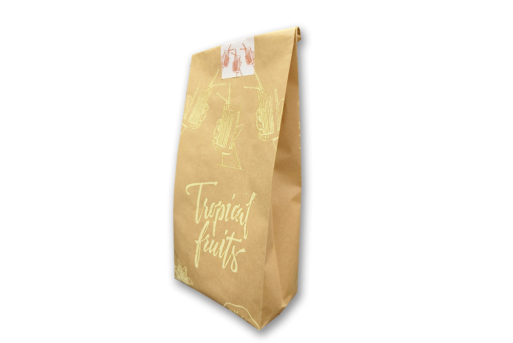 Food Grade Paper Bag Kraft Size : 8 L x 4 W x 20 H Pack of 100 Bags ME-286