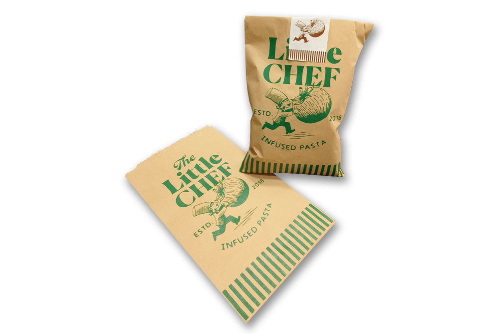 Food Grade Paper Bag Kraft Size : 8.5 L x 14W  Pack of 100 Bags ME-288