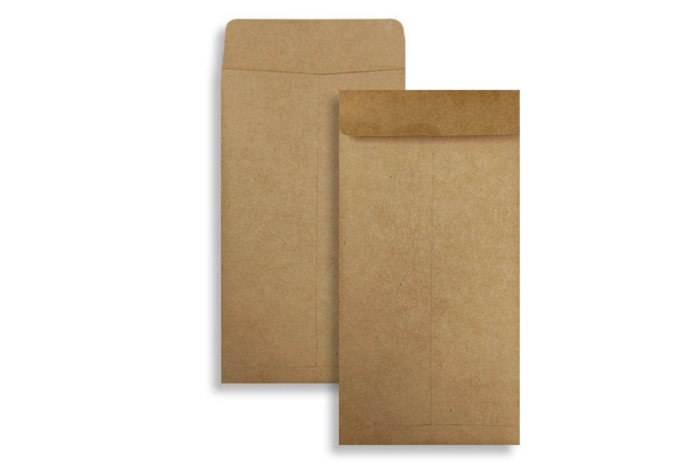 Kraft Document Mailing Envelope 120 GSM Size : 9.5 x 4.5 Inches  Pack of 25 Envelopes,ME-377