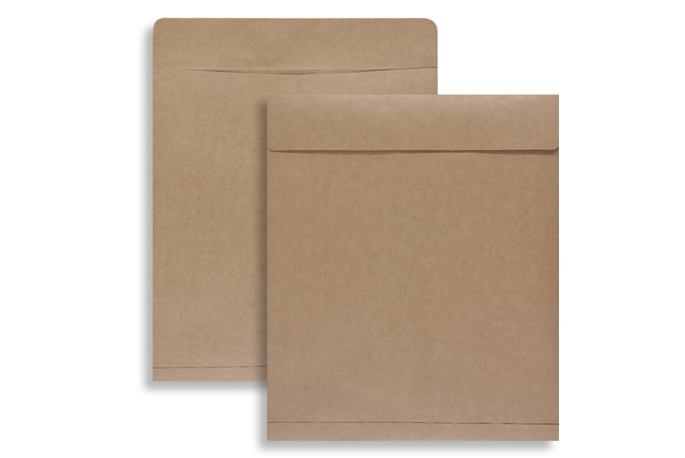Kraft Document Mailing Envelope 120 GSM Size : 12 x 10 Inches  Pack of 25 Envelopes, ME-381