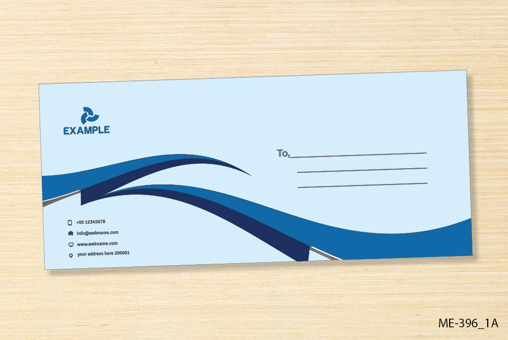 #10 Size : 9.5 x 4.125 Multi Colour Print 100 GSM Office Envelope 100 Piece Orientation : Horizontal ME-396