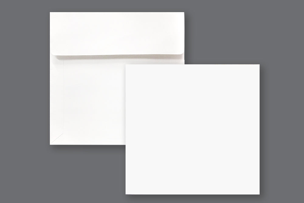 Light Cream 13.97 x 13.97cm (5.5" x 5.5") Square Natural Shade 120 GSM Thick Pack of 50 Envelope SKU : ME-403
