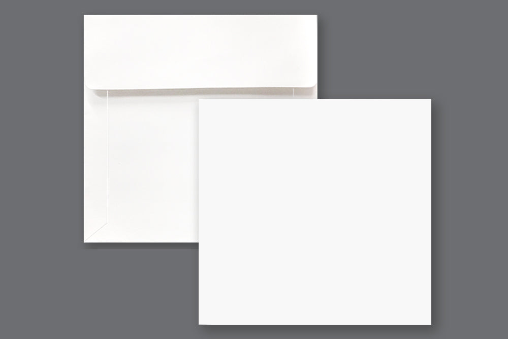 Light Cream 16.51 x 16.51cm (6.5" x 6.5") Square Natural Shade 120 GSM Thick Pack of 50 Envelope SKU : ME-406