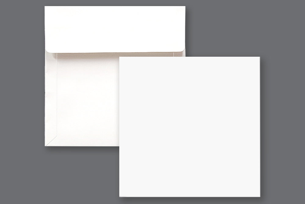 Light Cream 18.73 x 18.73cm (7.375" x 7.375") Square Natural Shade 120 GSM Thick Pack of 50 Envelope SKU : ME-408