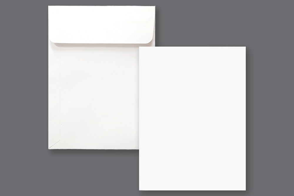 Light Cream 19.05 x 13.97cm (7.5" x 5.5") VERTICAL Natural Shade 120 GSM Thick Pack of 50 Envelope SKU : ME-410