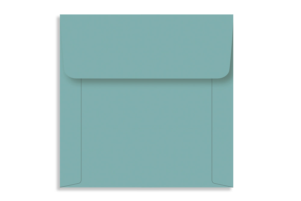 Arctic Blue 13.97 x 13.97cm (5.5" x 5.5") Square Natural Shade 120 GSM Thick Pack of 50 Envelope SKU : ME-440