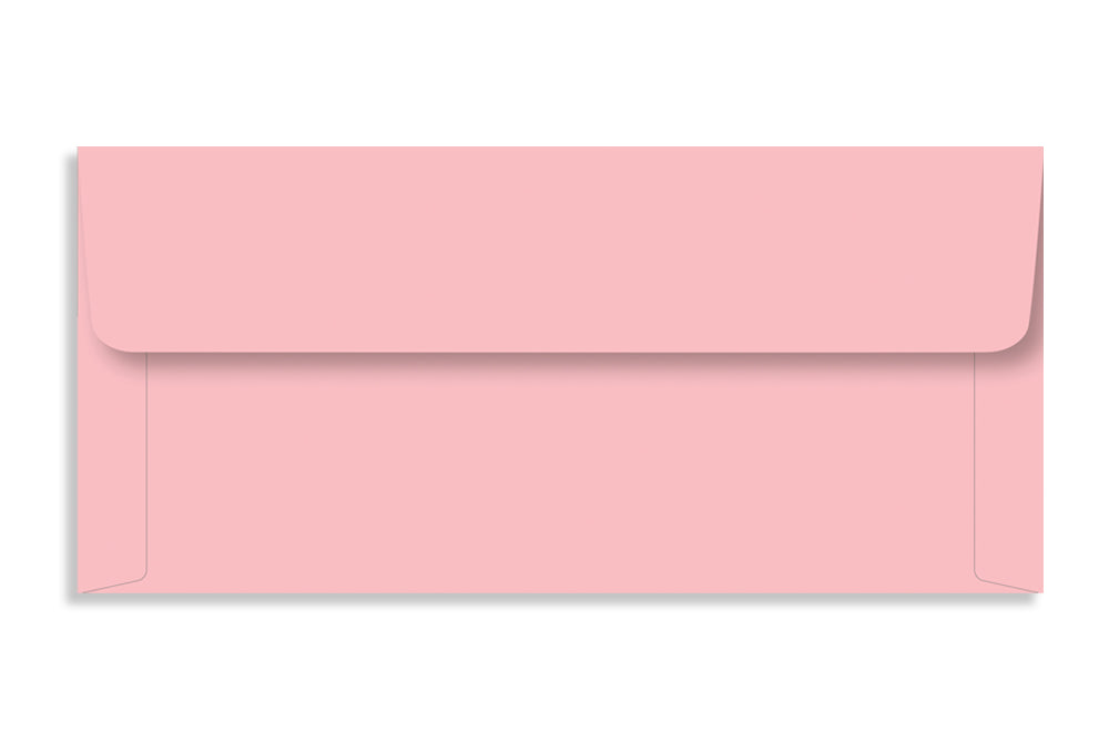 Rose Pink 17.75 x 8.2 cm (7" x 3.250") 120 GSM Thick Pack of 50 Envelope SKU : ME-458