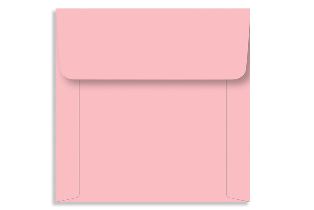 Rose Pink 16.51 x 16.51cm (6.5" x 6.5") 120 GSM Thick Pack of 50 Envelope SKU : ME-463