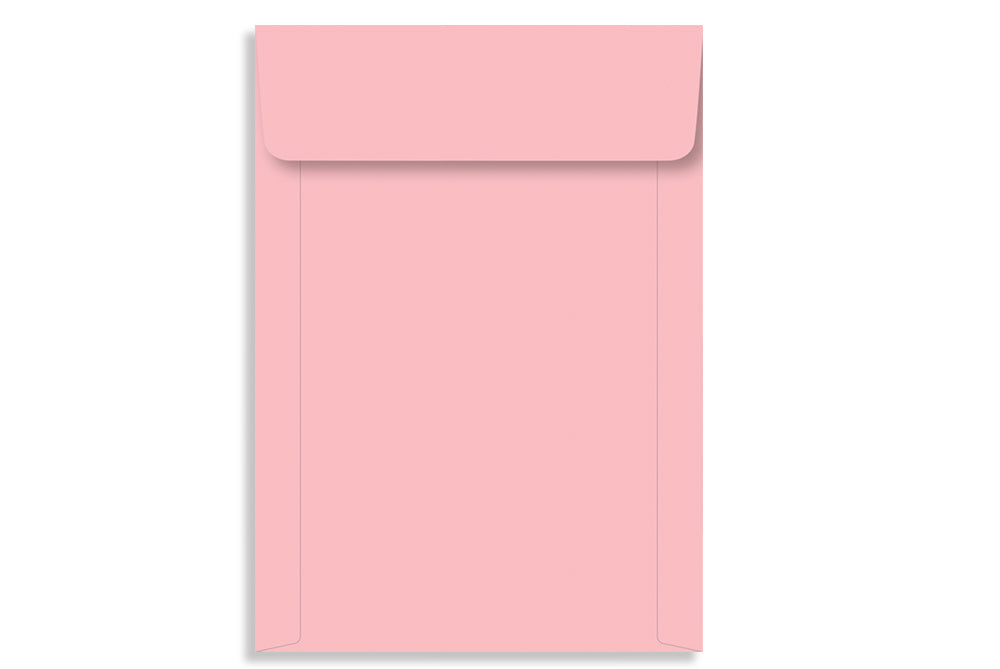 Rose Pink 23.49 x 16.19cm (9.25" x 6.375") VERTICAL 120 GSM Thick Pack of 50 Envelope SKU : ME-470