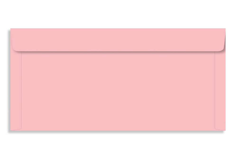 Rose Pink 24.13 x 11.43cm (9.5" x 4.5") 120 GSM Thick Pack of 50 Envelope SKU : ME-471