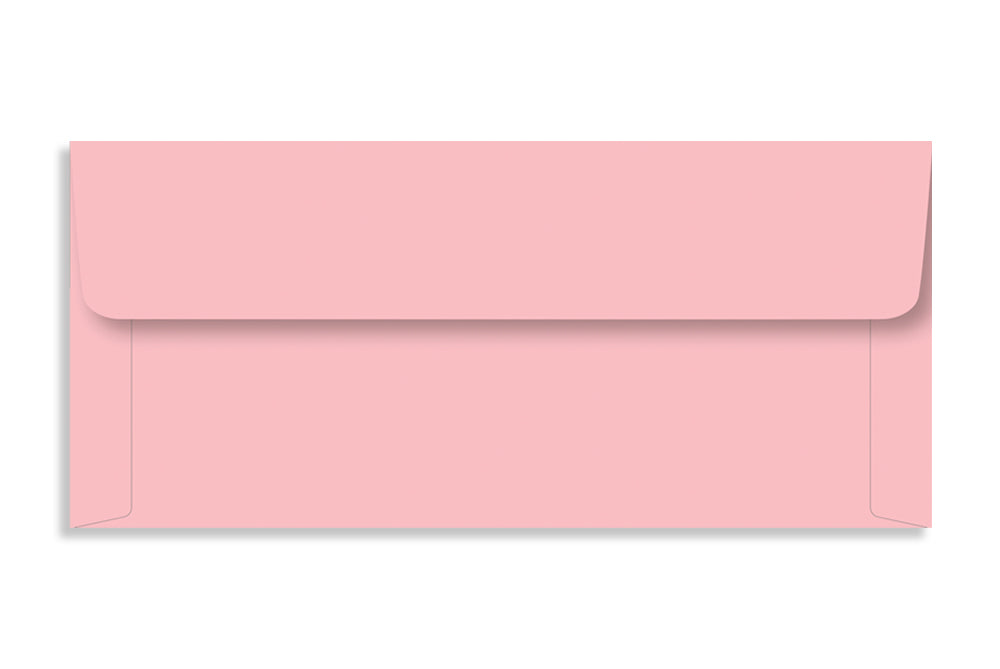 Rose Pink 15.8 x 7 cm (6.25" x 2.70") 120 GSM Thick Pack of 50 Envelope SKU : ME-473