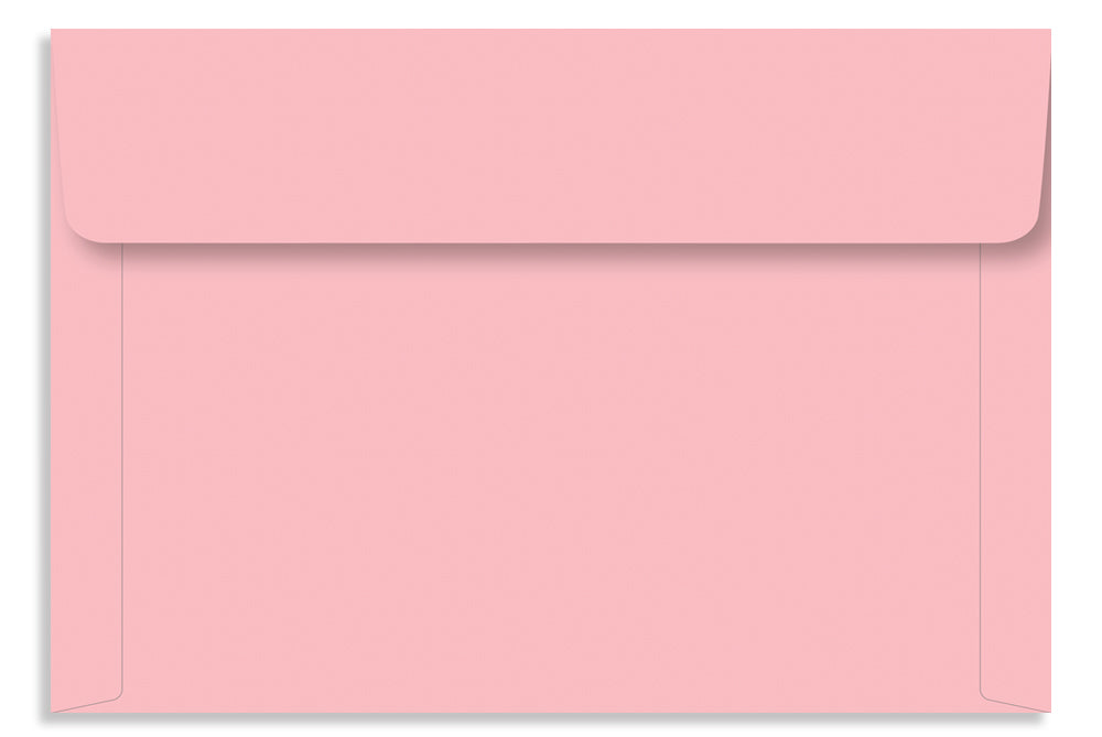 Rose Pink 24.13 x 16.51cm (9.5" x 6.5") 120 GSM Thick Pack of 50 Envelope SKU : ME-474