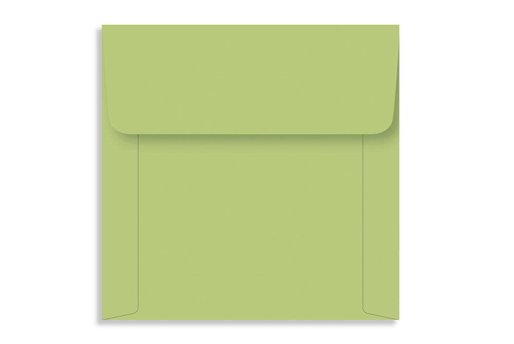 Lemon Green 13.97 x 13.97cm (5.5" x 5.5") Square 120 GSM Thick Pack of 50 Envelope SKU : ME-480