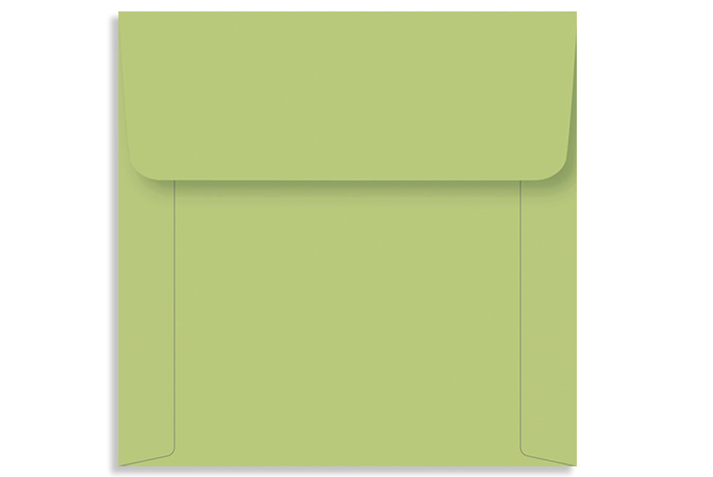 Lemon Grass 18.73 x 18.73cm (7.375" x 7.375") Square 120 GSM Thick Pack of 50 Envelope SKU : ME-485