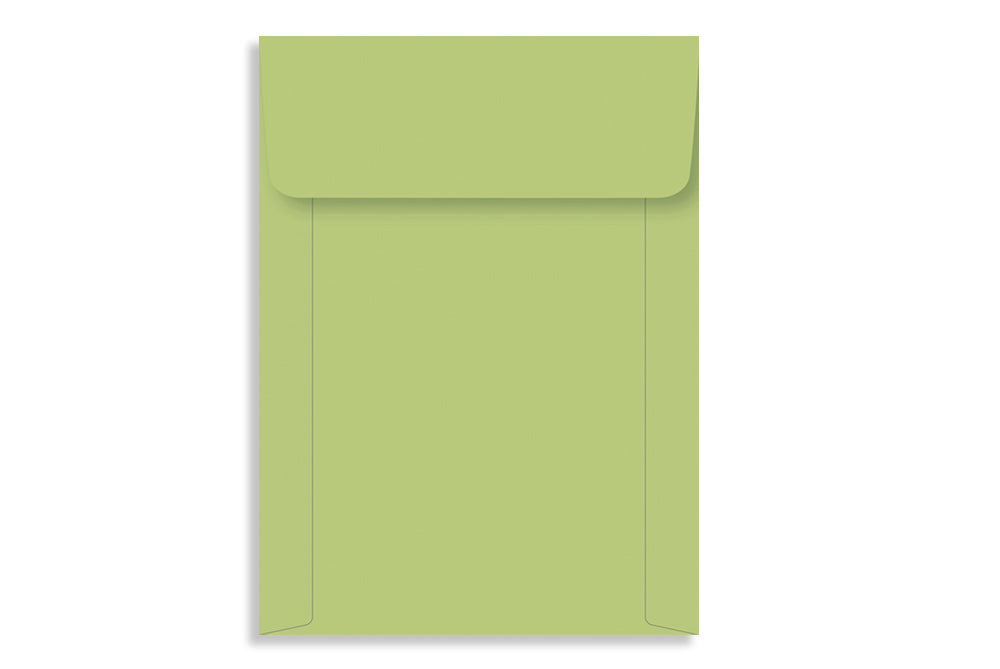 Lemon Green 19.05 x 13.97cm (7.5" x 5.5") VERTICAL 120 GSM Thick Pack of 50 Envelope SKU : ME-487
