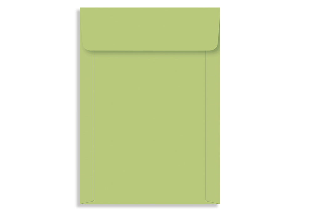 Lemon Green 23.49 x 16.19cm (9.25" x 6.375") VERTICAL 120 GSM Thick Pack of 50 Envelope SKU : ME-490