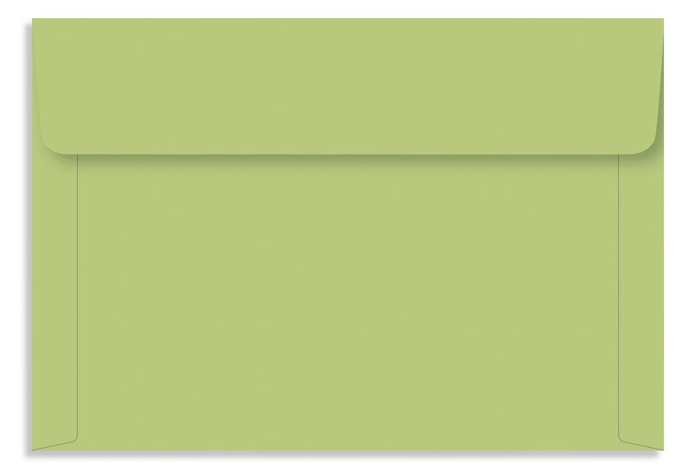 Lemon Green 24.13 x 16.51cm (9.5" x 6.5") 120 GSM Thick Pack of 50 Envelope SKU : ME-494