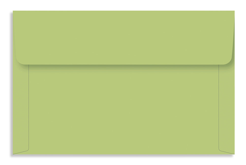 Lemon Green 21.59 x 13.97 cm ( 8.5" x 5.5") 120 GSM Thick Pack of 50 Envelope SKU : ME-495