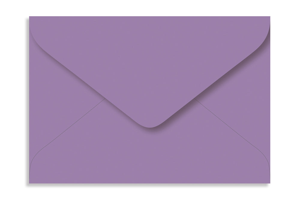 Lavender 16.51 x 11.43cm (6.5" x 4.5") 120 GSM Thick Pack of 50 Envelope SKU : ME-502