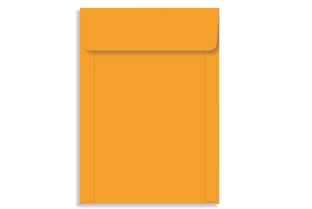 Yellow Gold 23.49 x 16.19cm (9.25" x 6.375") VERTICAL 120 GSM Thick Pack of 50 Envelope SKU : ME-550