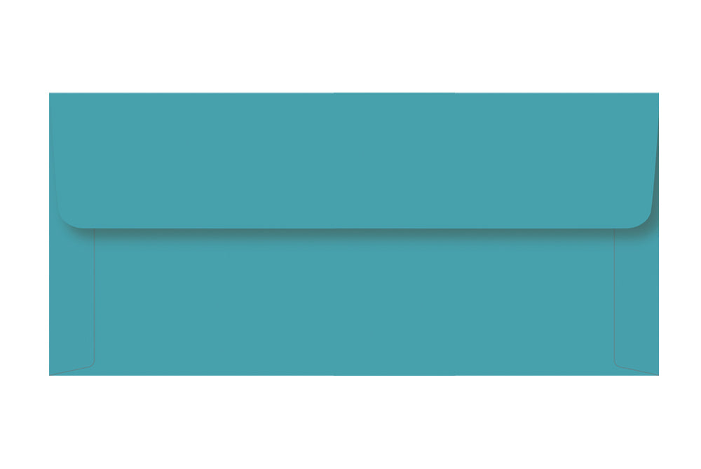 Turquoise Blue 17.75 x 8.2 cm (7" x 3.250") 120 GSM Thick Pack of 50 Envelope SKU : ME-578