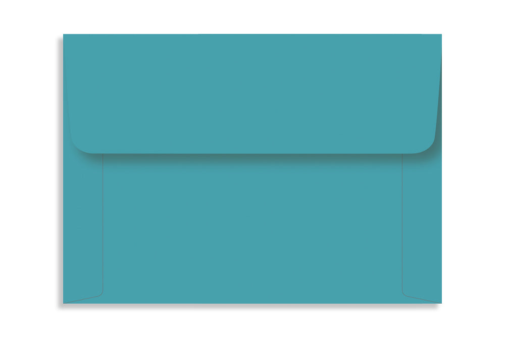 Turquoise Blue 13.33 x 9.52cm (5.25" x 3.75") 120 GSM Thick Pack of 50 Envelope SKU : ME-579