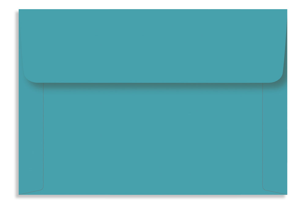 Turquoise Blue 22.86 x 15.87cm (9" x 6.25") 120 GSM Thick Pack of 50 Envelope SKU : ME-589