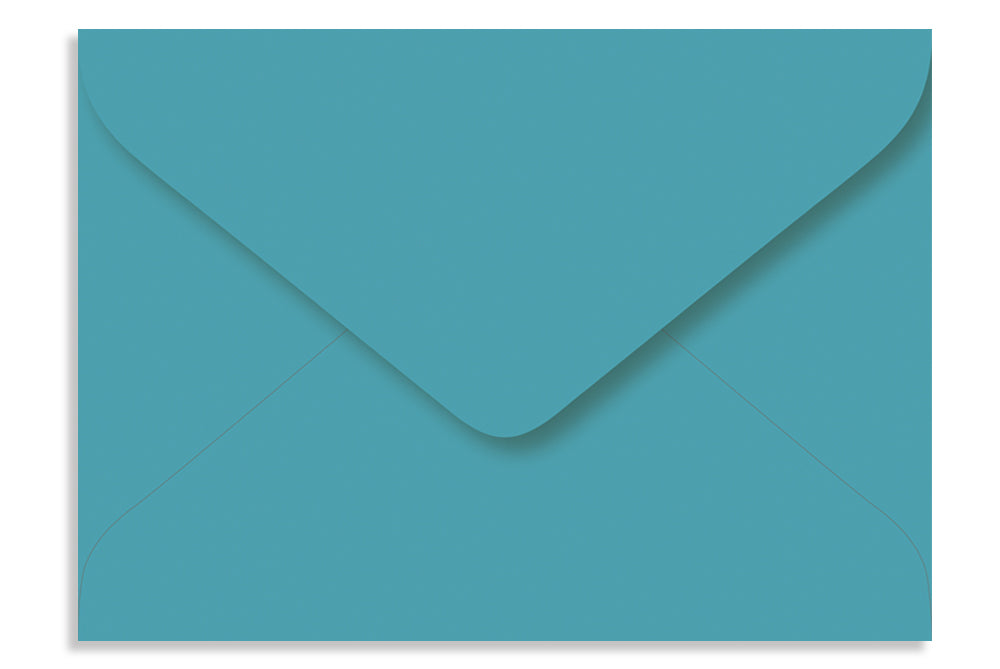 Turquoise Blue 19.68 x 14.60cm (7.75" x 5.75") 120 GSM Thick Pack of 50 Envelope SKU : ME-592