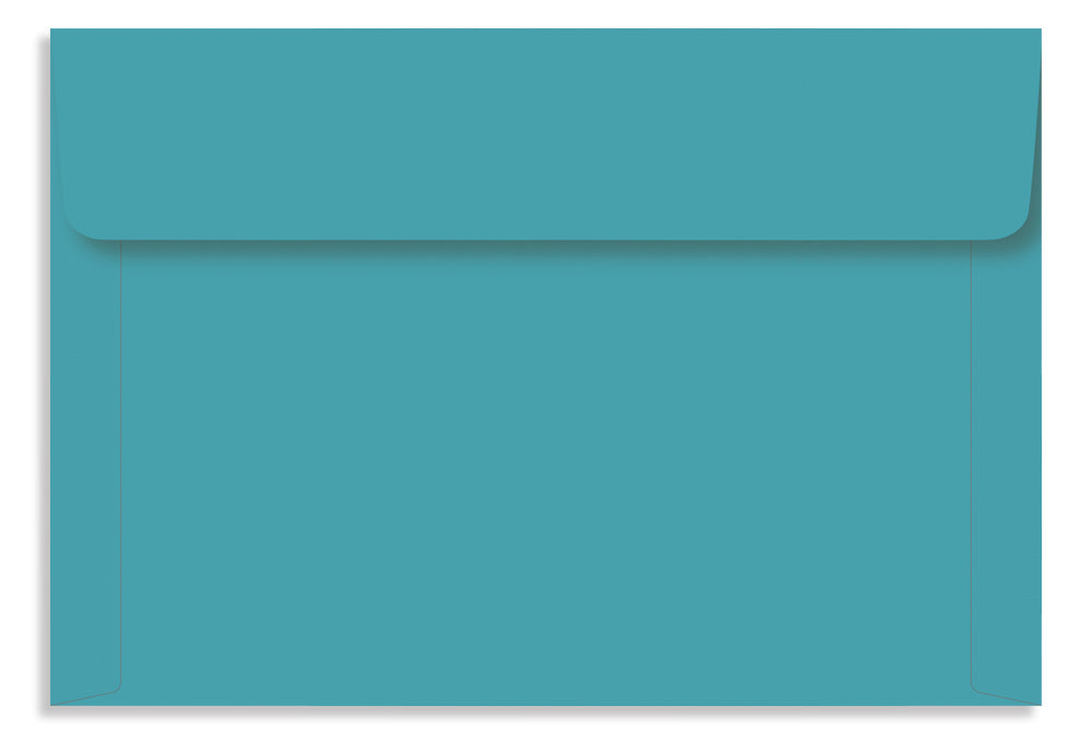 Turquoise Blue 24.13 x 16.51cm (9.5" x 6.5") 120 GSM Thick Pack of 50 Envelope SKU : ME-594