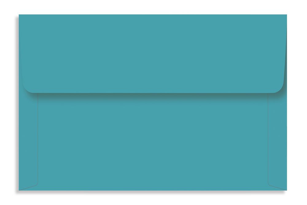 Turquoise Blue 22.22 x 14.6 cm ( 8.75" x 5.75") 120 GSM Thick Pack of 50 Envelope SKU : ME-596