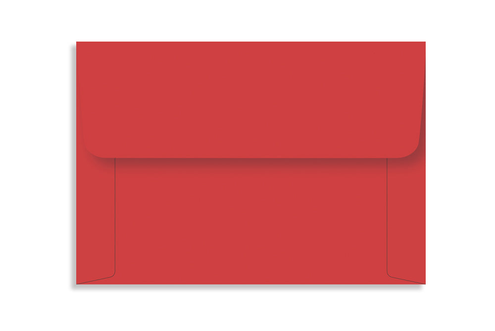 Real Red 11.5 x 8 cm (4.5" x 3.125") 120 GSM Thick Pack of 50 Envelope SKU : ME-597