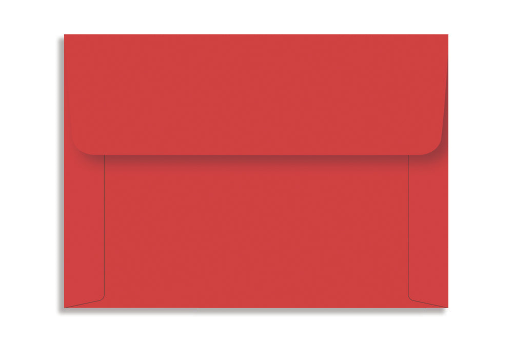 Real Red 13.33 x 9.52cm (5.25" x 3.75") 120 GSM Thick Pack of 50 Envelope SKU : ME-599
