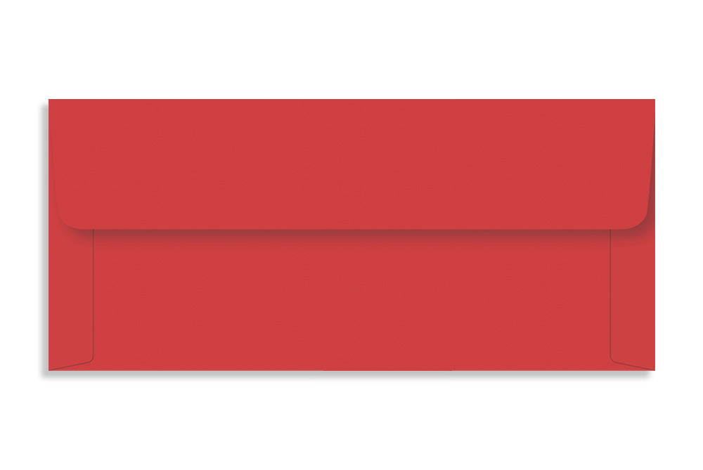 Real Red 15.8 x 7 cm (6.25" x 2.70") 120 GSM Thick Pack of 50 Envelope SKU : ME-613