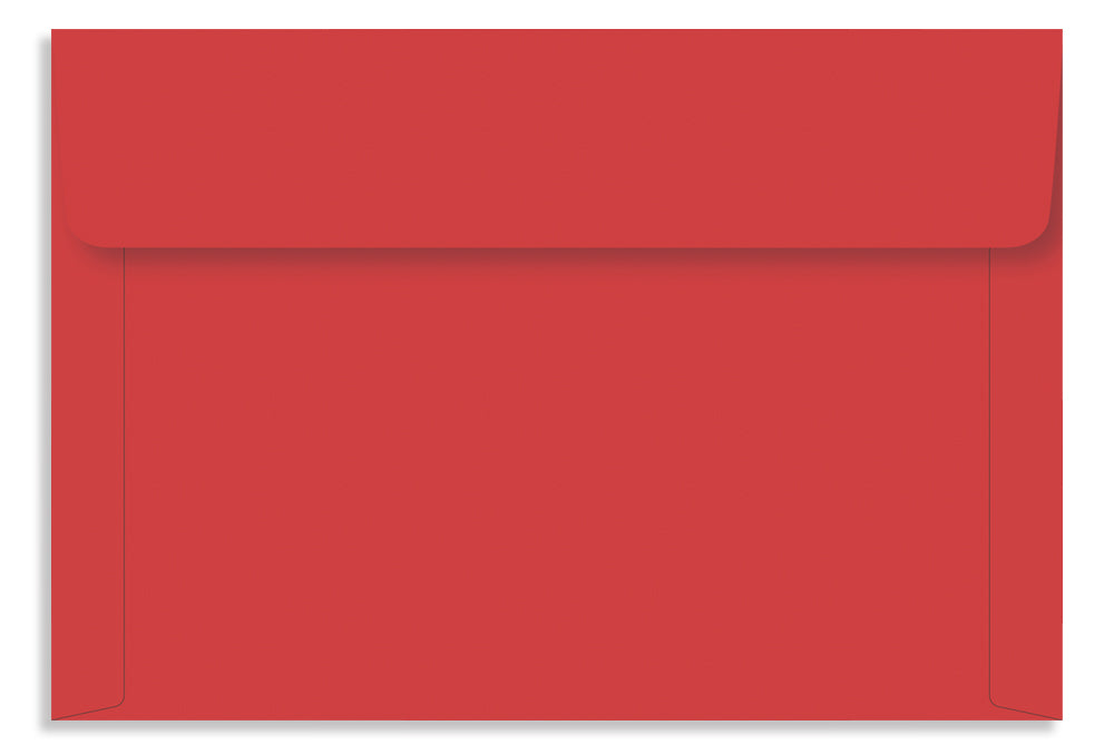 Real Red 24.13 x 16.51cm (9.5" x 6.5") 120 GSM Thick Pack of 50 Envelope SKU : ME-614